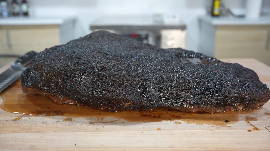 smoked texas style brisket